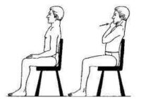 chin tuck posture chin tuck posture