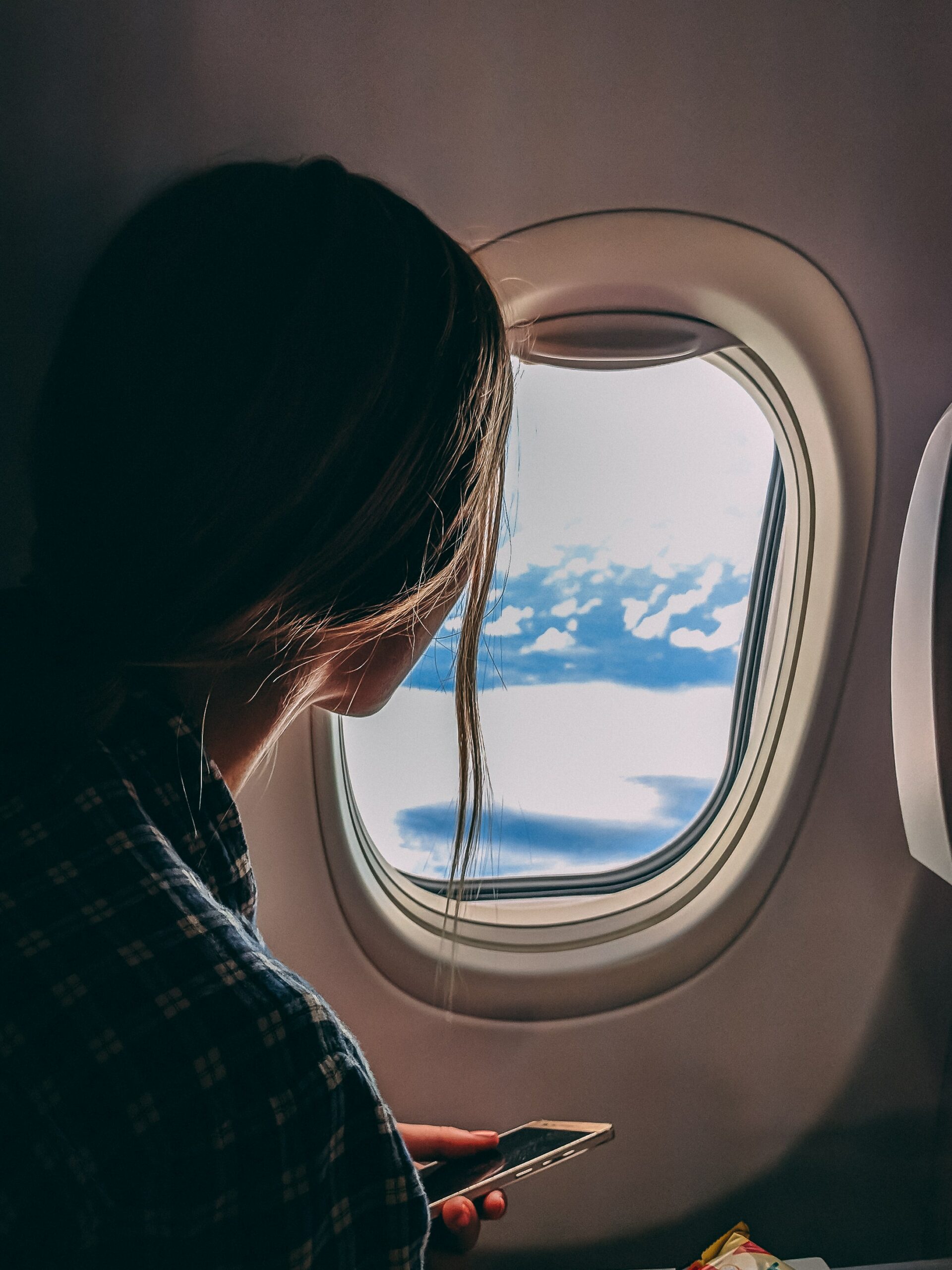 sleeping on flight