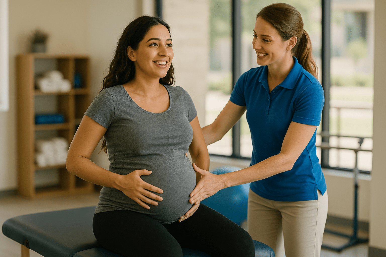 Pregnancy physio images